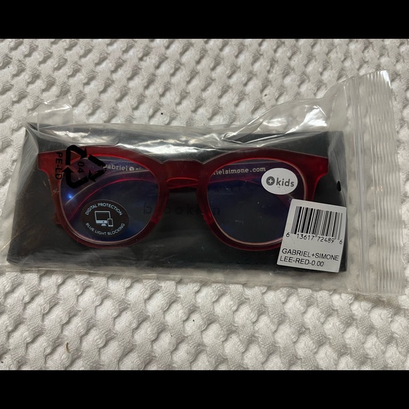 NWT Gabriel and Simone Kids Blue Light blocking glasses with soft case - Picture 4 of 5